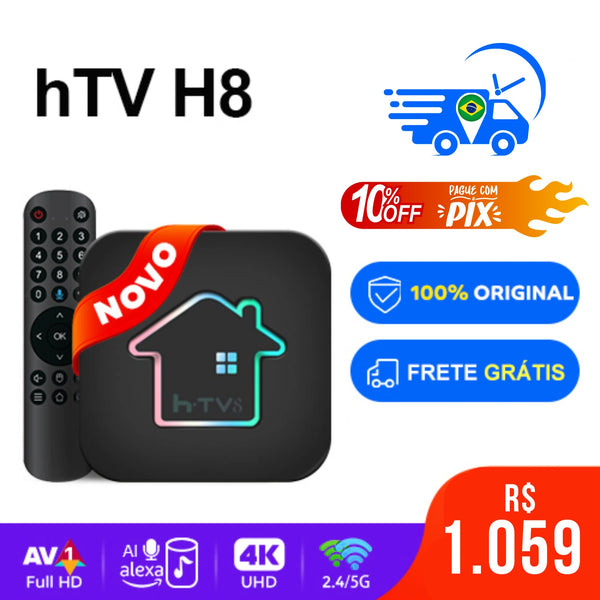 Novo HTV H8 4K ULTRA HD