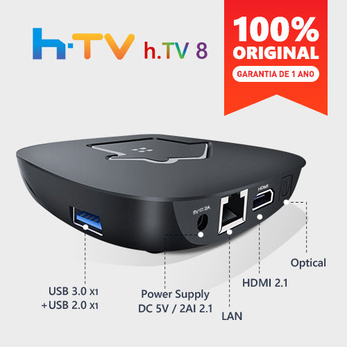 Novo HTV H8 4K ULTRA HD