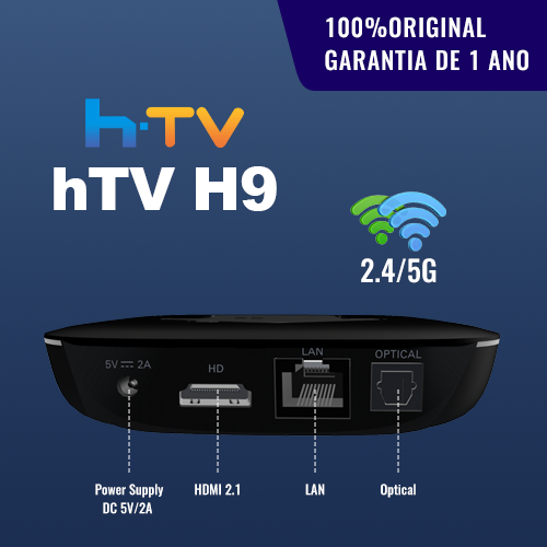 NOVO HTV H9 4K ULTRA HD